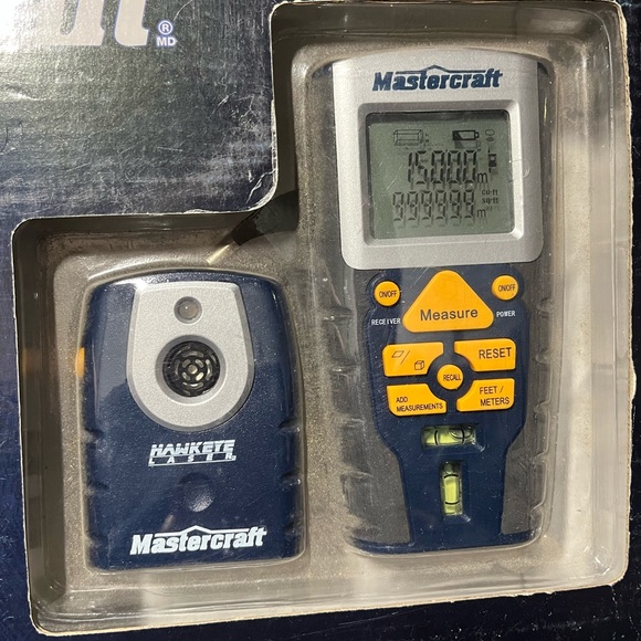 Mastercraft Hawkeye Laser Long Distance Estimator With Laser Pointer & Receiver - Picture 2 of 7